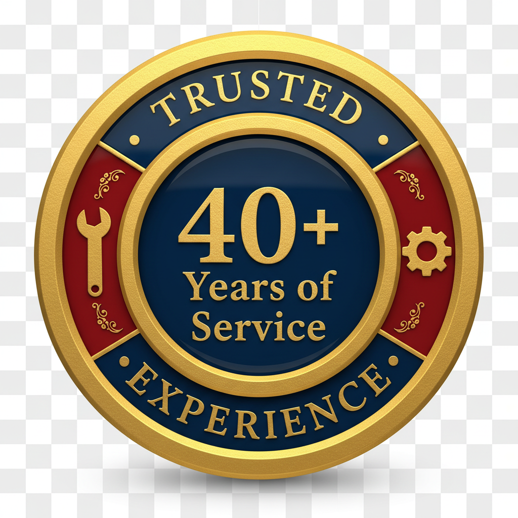 40+ Years of Service Badge